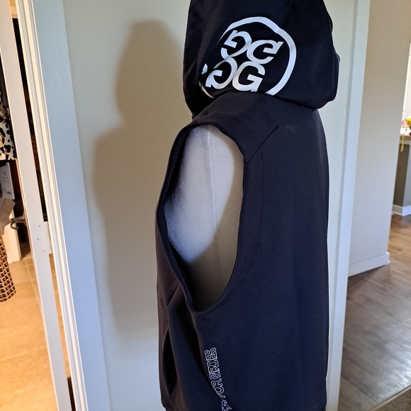 G/FORE Dark Gray Hoodie with Logo